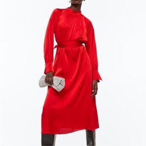 Elegant Red Maxi Dress